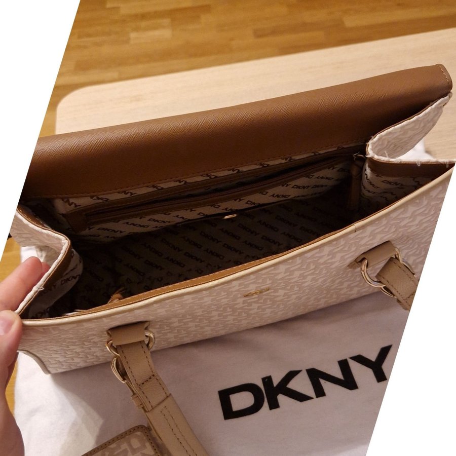 DKNY väska  plånbok set.