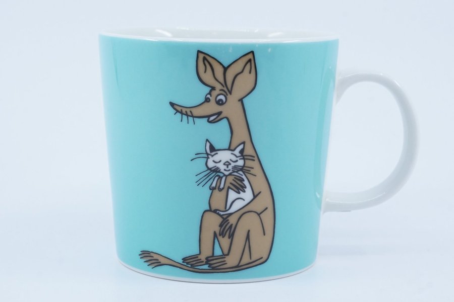 Muminmugg Sniff turkos / Moomin Mug Sniff turquoise [B]