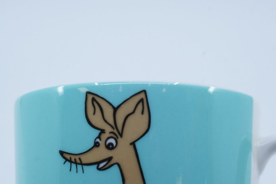 Muminmugg Sniff turkos / Moomin Mug Sniff turquoise [B]