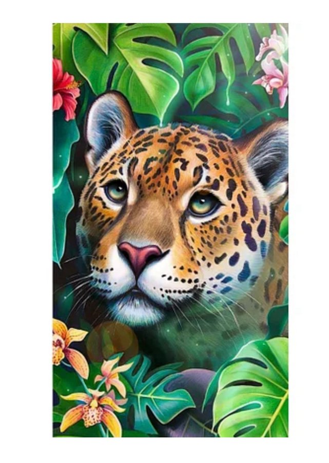 Finaste Leoparden / Diamond Painting