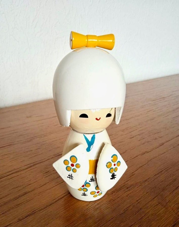 Vintage Kokeshi - Retro Japan Figur Figurin Docka