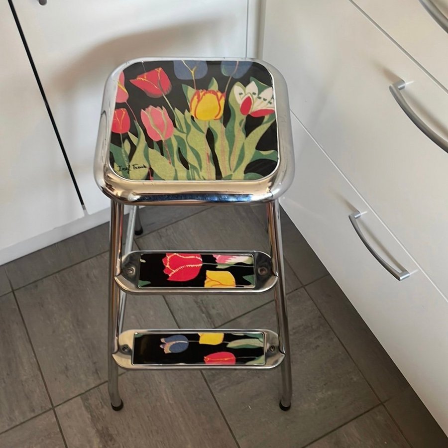 Pall kökspall h 60cm + Beslag Josef Frank svenskt tenn motiv