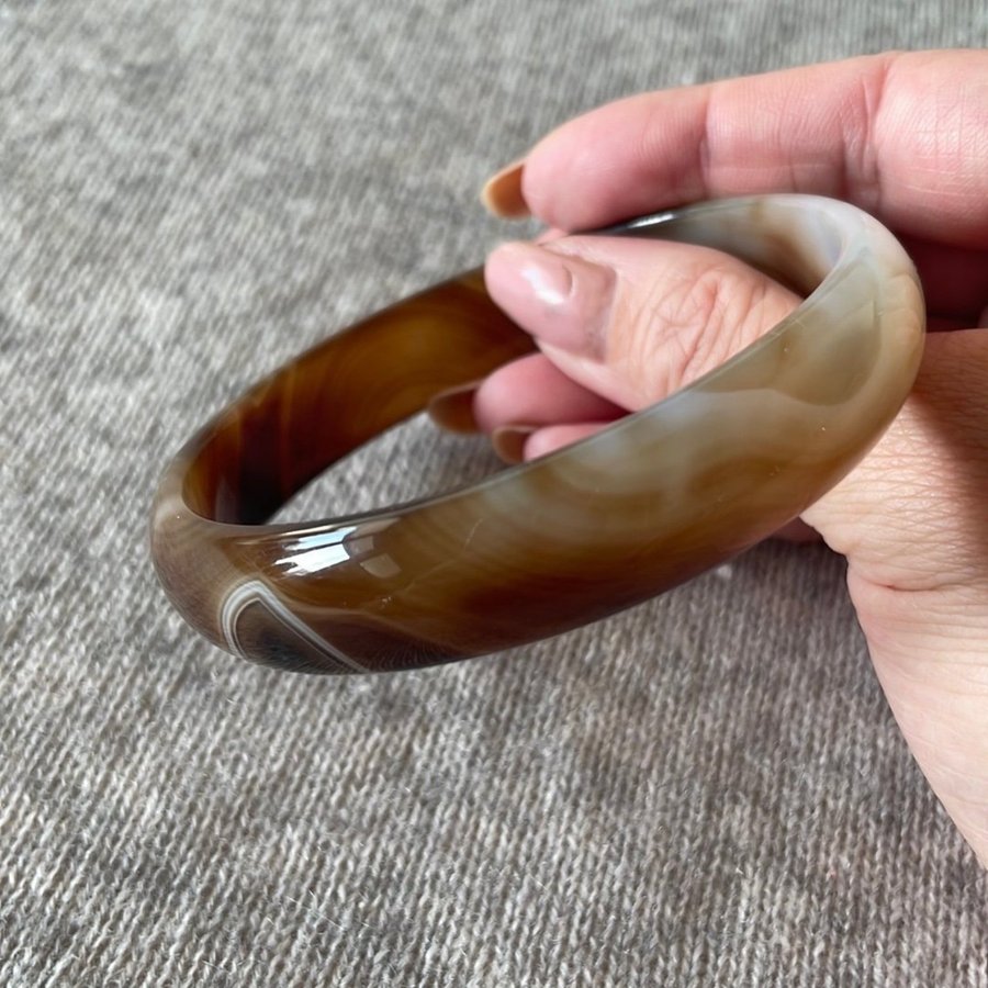 100% agate bracelet, new!