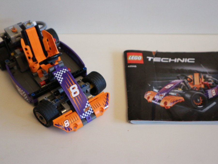 LEGO Technic- Race Kart - Gokart 42048 - 2016 - instruktionsbok