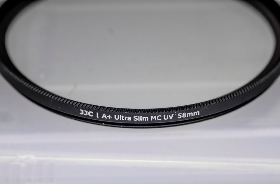 JJC I A+ Ultra Slim MC UV 58mm Filter