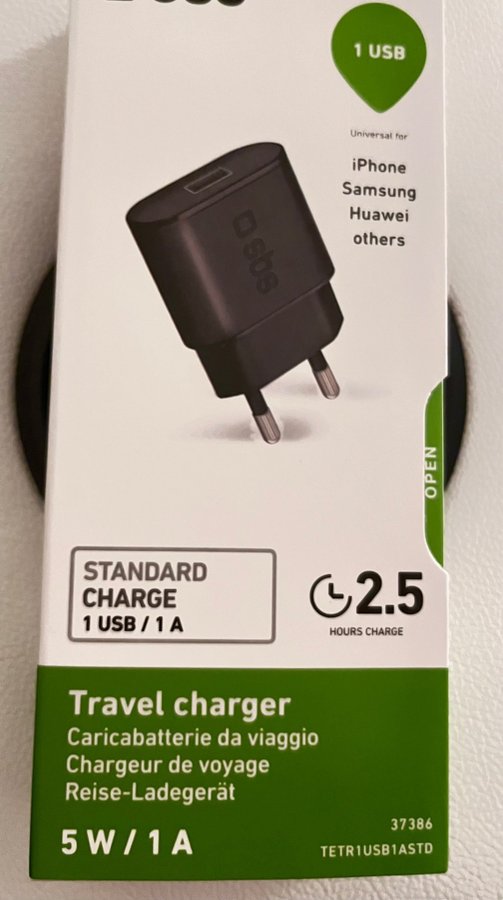 USB-väggladdare Ord pris:149kr