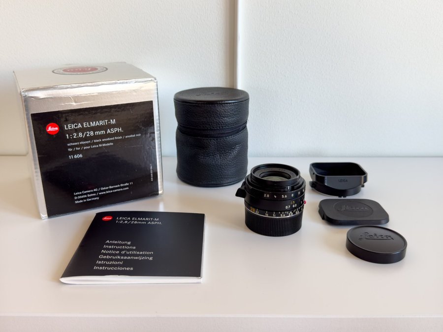 Leica Elmar-M 28mm f/2.8 ASPH. Lens