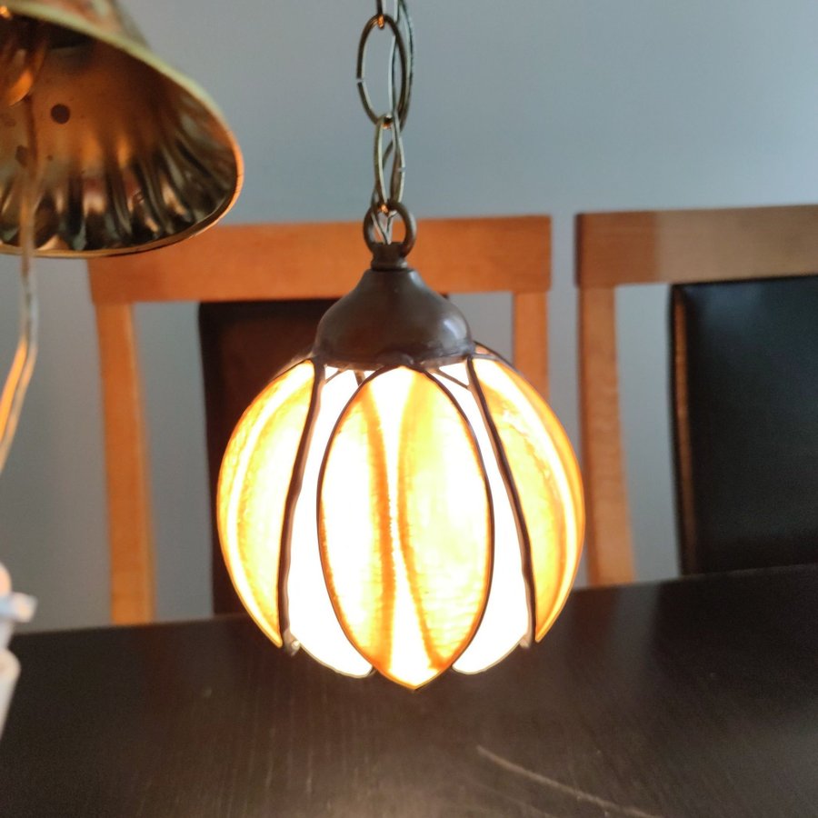 Hänglampa/Fönster lampa glas .