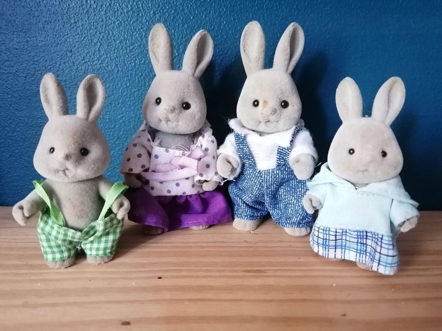 Sylvanian Kaninfamilj