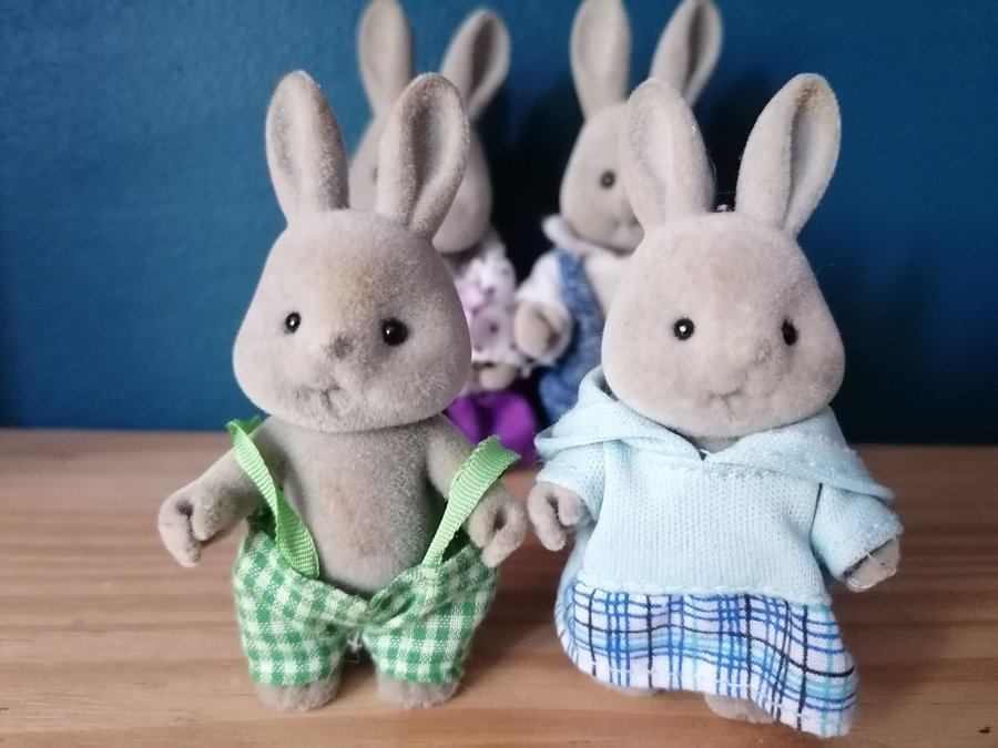 Sylvanian Kaninfamilj