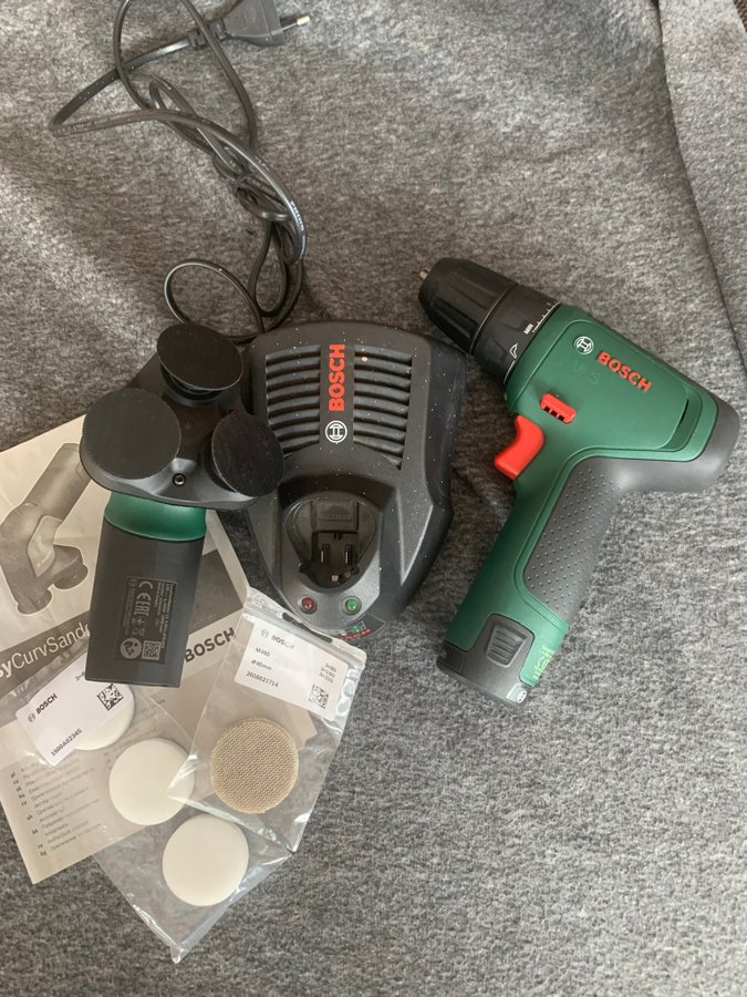 Bosch EasyDrill 1200 och Easycurvsander