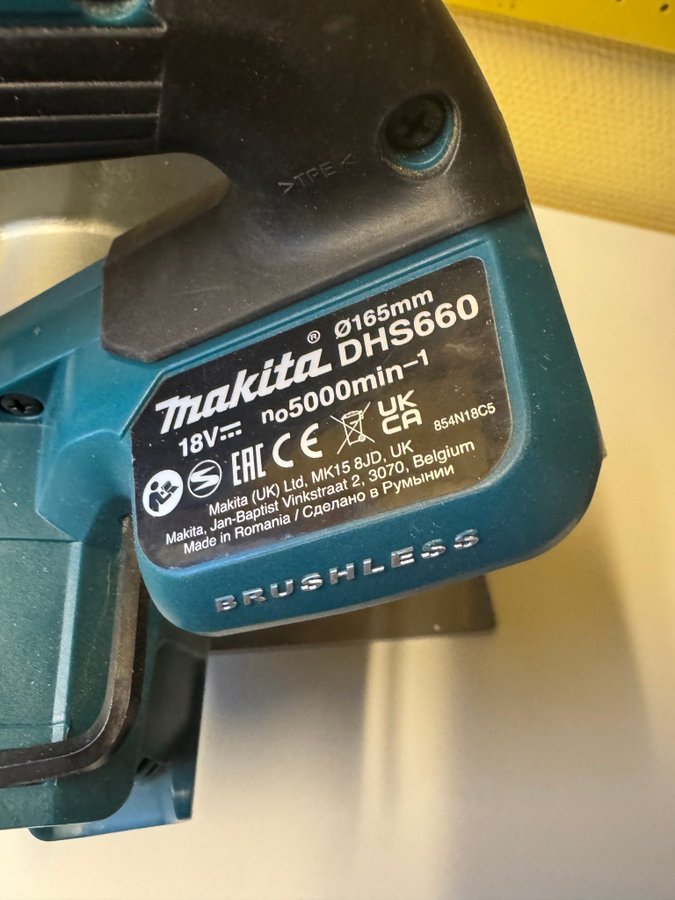 Makita Dhs660 18V - Fint skick!