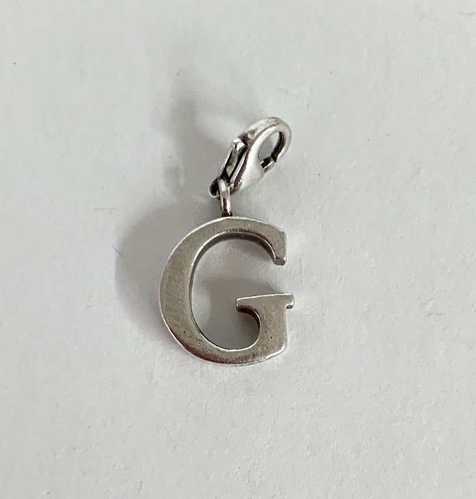 Thomas Sabo hänge/charm/berlock – bokstav ”G” i 925 silver.