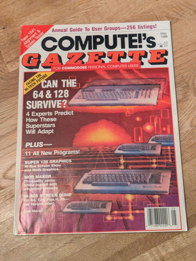 Compute!'s Gazette Commodore 64 / 128 Maj 1988