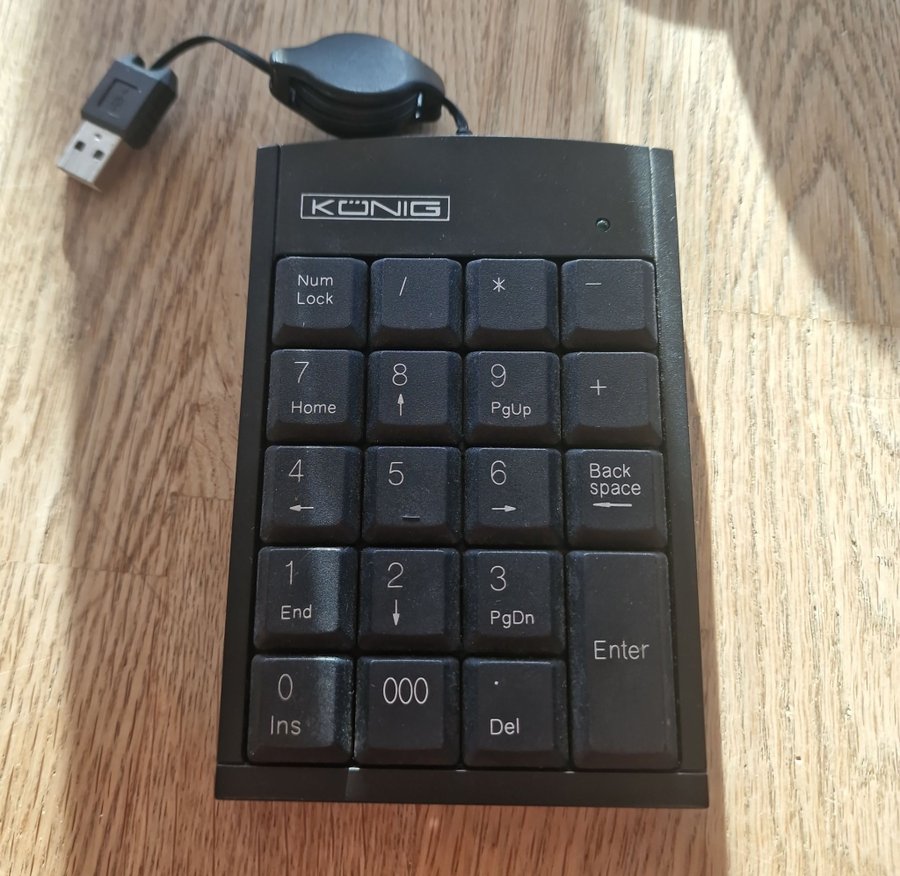 KÖNIG CMP-KEYPAD12 Numeriskt tangentbord USB