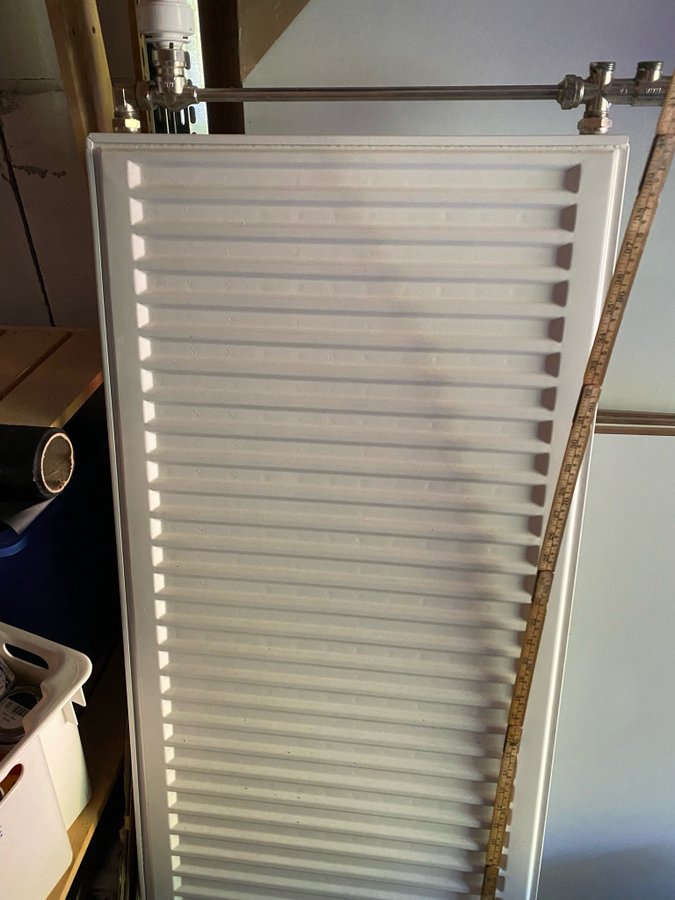 Radiator 100 x 50 vit