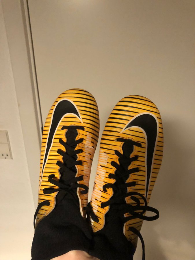 Nike Mercurial Superfly FG Støvler - Gul, Str. 40