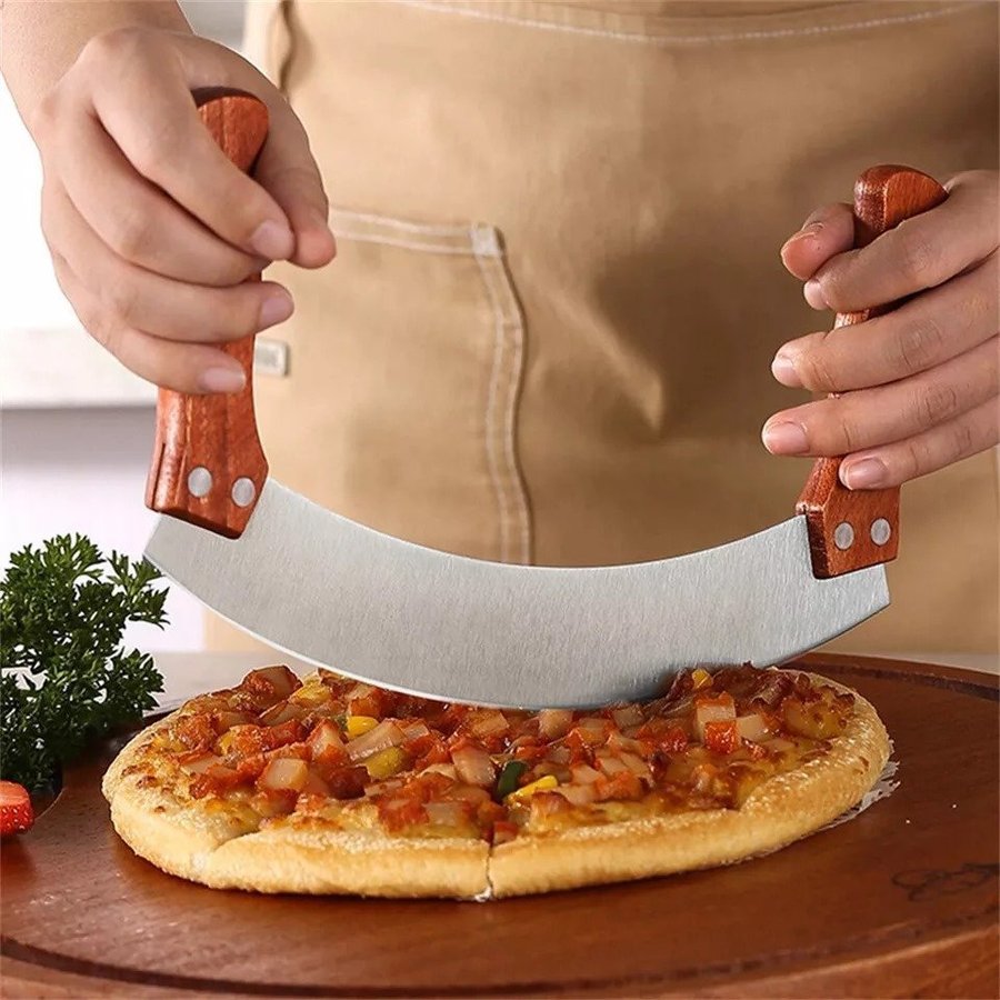 1Pcs Stainless Steel Vegetable Nougat Knife Pizza Cutter knife high quality knif