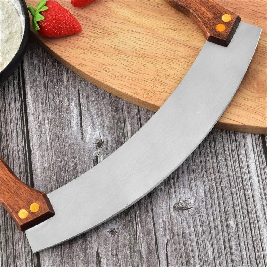 1Pcs Stainless Steel Vegetable Nougat Knife Pizza Cutter knife high quality knif