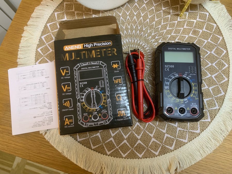 Helt ny Digital multimeter SZ308