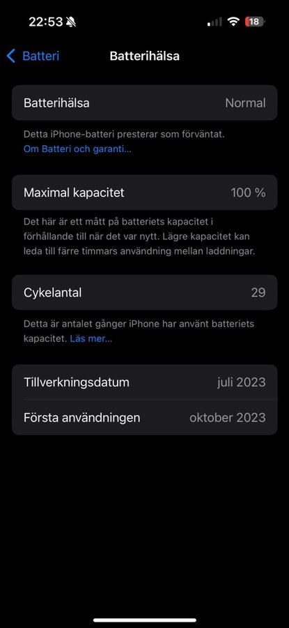 iPhone 15 Pro 256 GB titan färgad