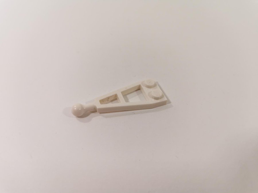 Lego - koppling - hane - 1x2 - part 2508 - vit