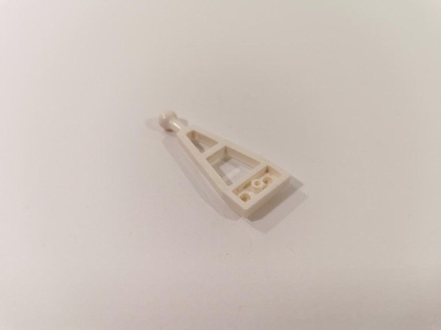 Lego - koppling - hane - 1x2 - part 2508 - vit