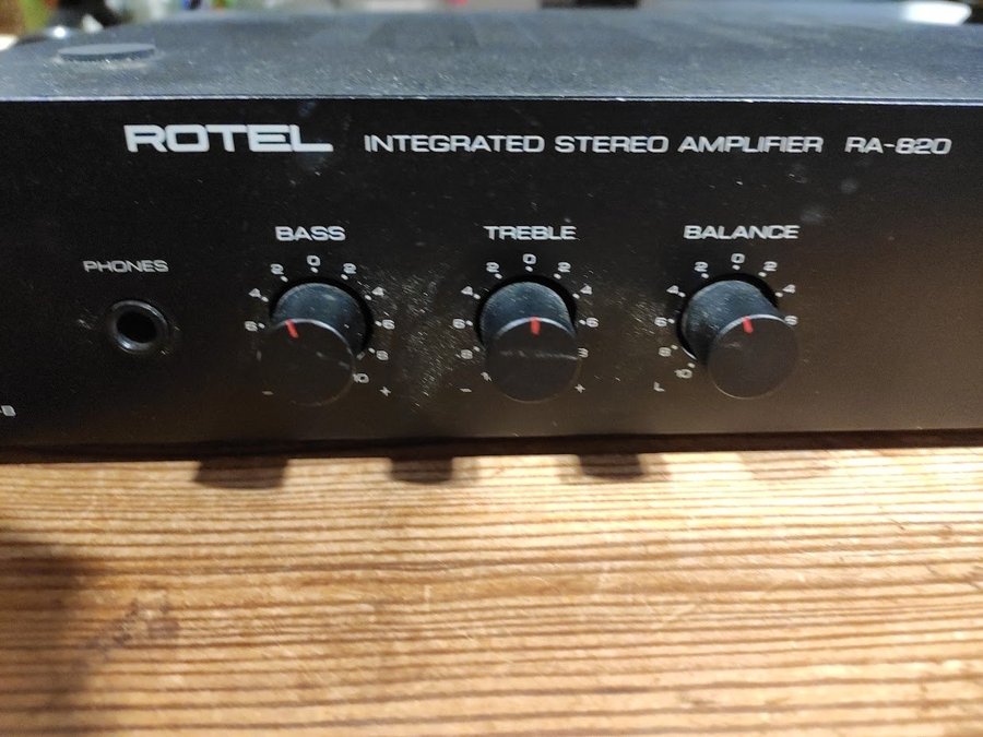 Rotel RA-820 Integrated Amplifier