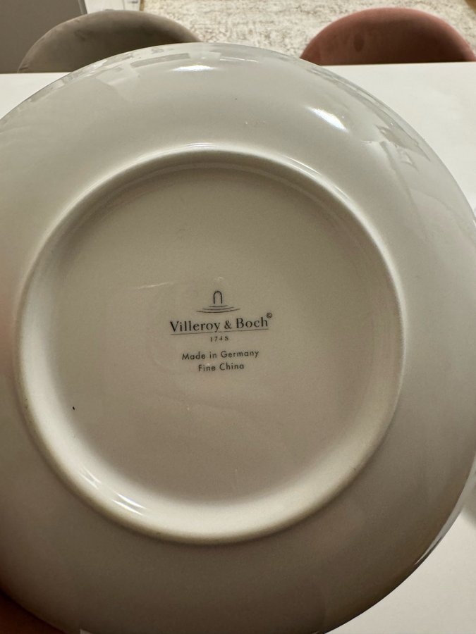 Villeroy  Boch Tallrikar 6 st djup tallrik