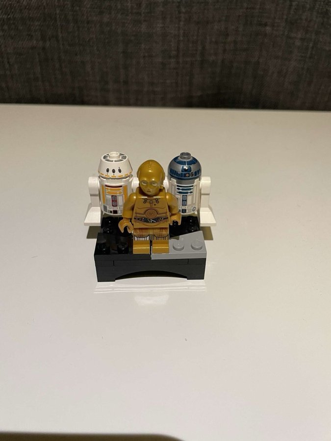 3 Lego starwars minifigurer