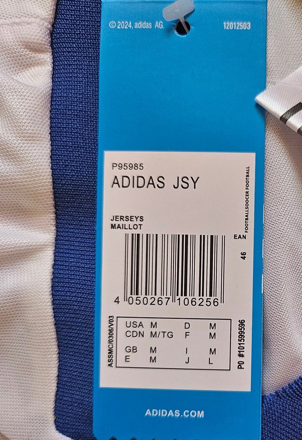 Adidas Landslagströja 1994 Sverige storlek M