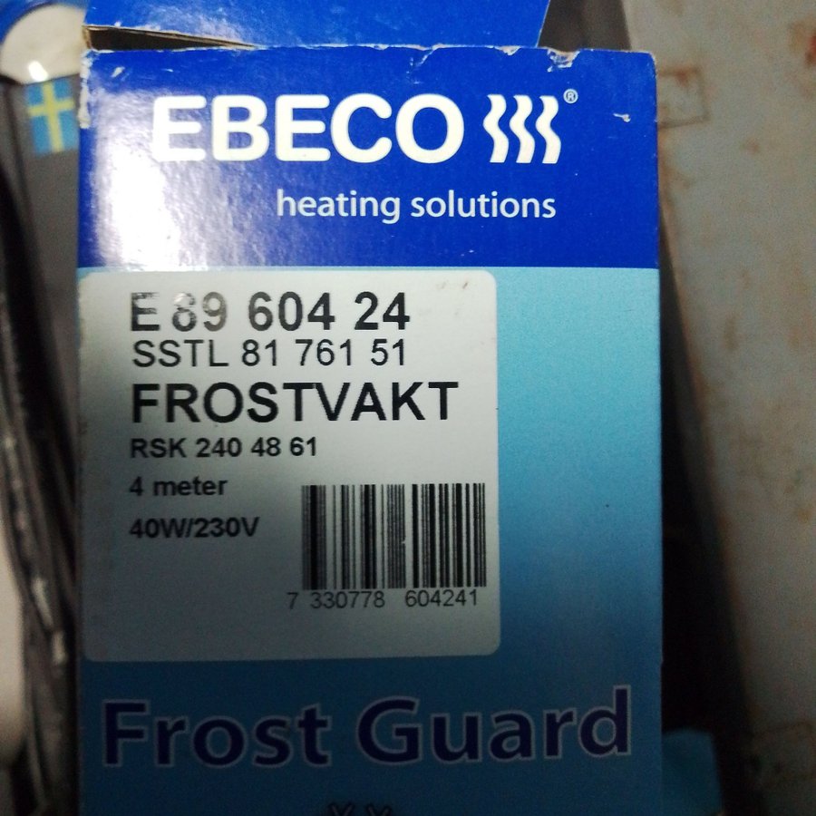 Frostvakt 4 meter 40W/230V