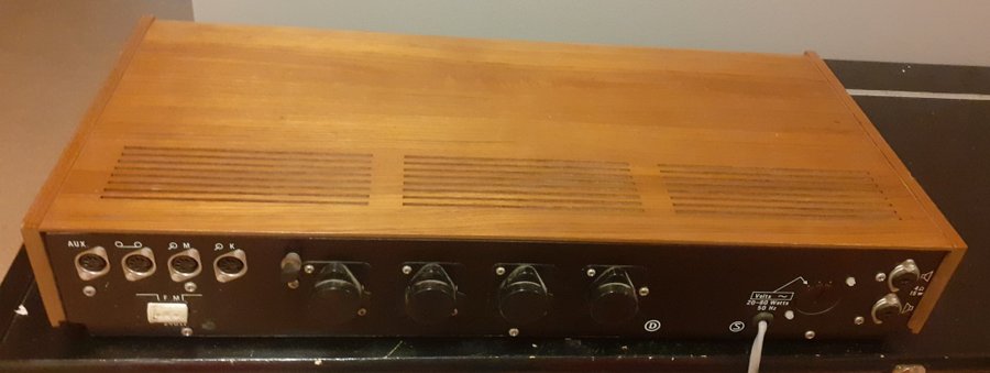 Vintage retro Ferguson stereo radio förstarkare 3403s special 70 talet 2 stycken