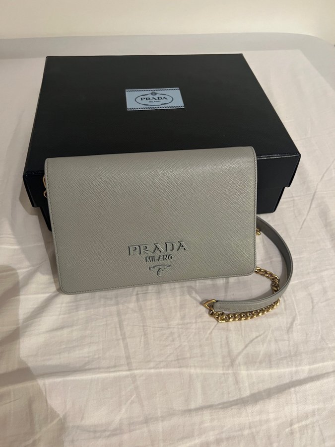 Prada mini bag grey (Nube)