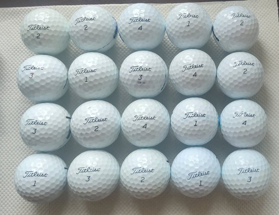 20 st Titleist Golfbollar