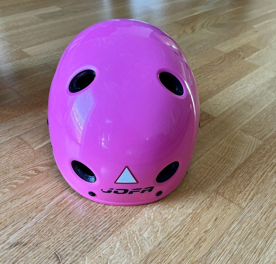 Jofa hjälm rosa Strl 51-55