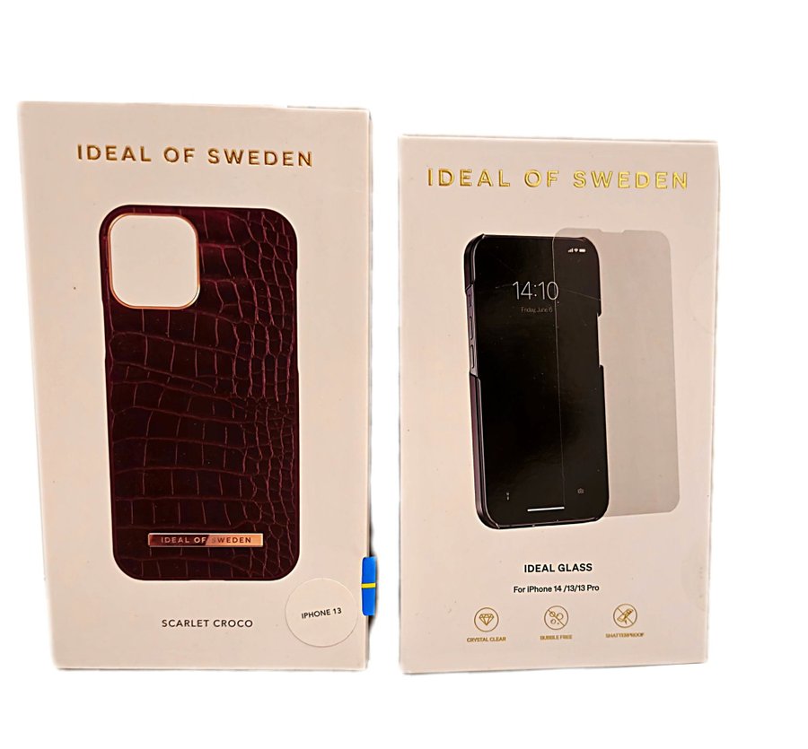 **NYTT**|| iDEAL OF SWEDEN- Skal+ Glas iPhone 13