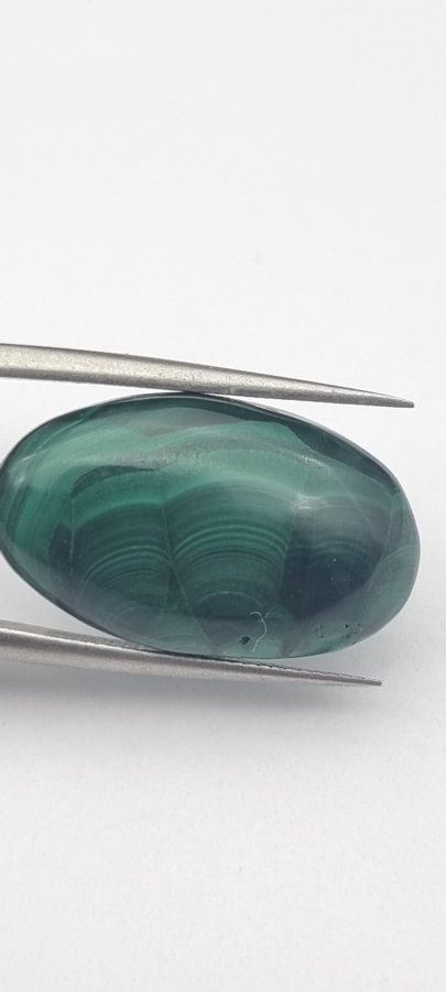 Oval Malachite Cab