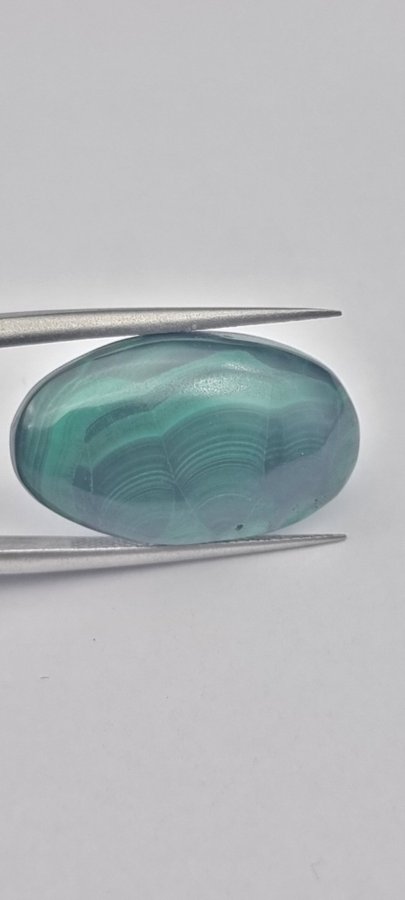 Oval Malachite Cab