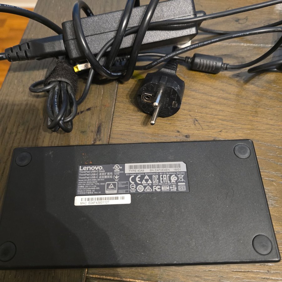 Lenovo ThinkPad Docking Station