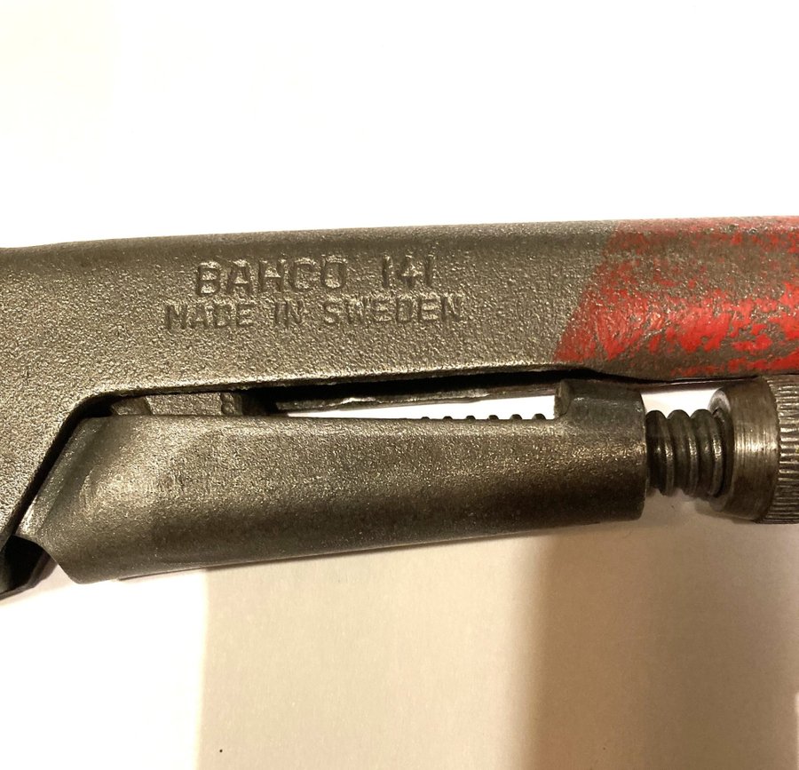 Bahco No 141 Rörtång Made in Sweden