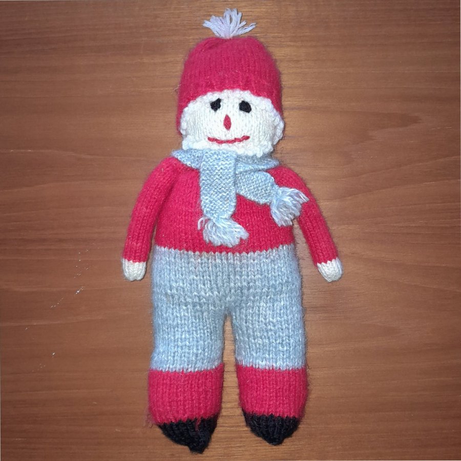 Stickad tomte