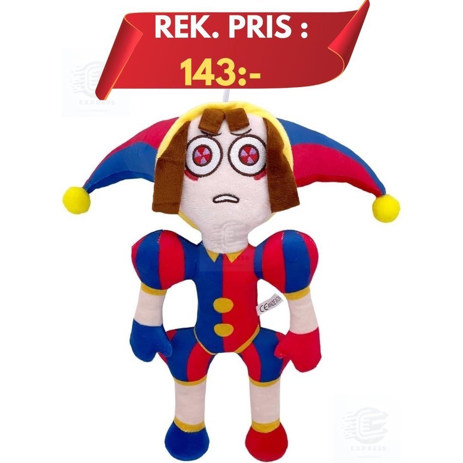 NY Pomni gosedjur, plushies •The Amazing Digital Circus•Nypris 149•Present tips!