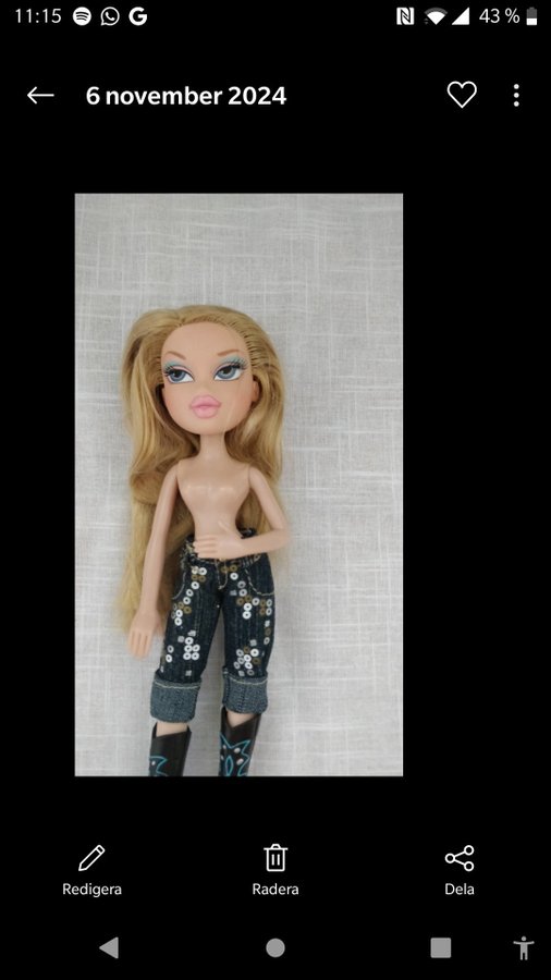 Bratz docka walking Cloe