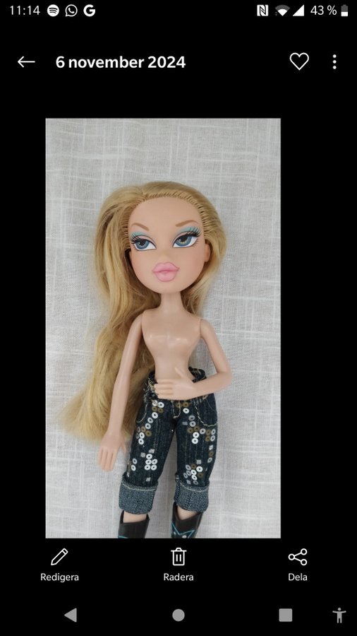 Bratz docka walking Cloe