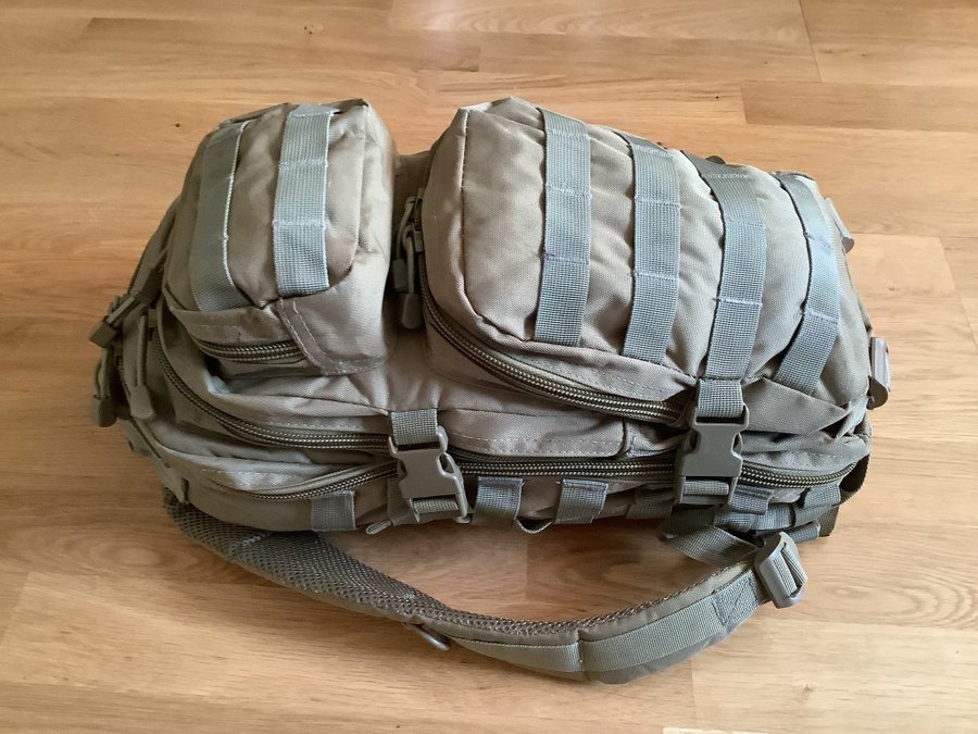 MilTec Coyote Tan Taktisk ryggsäck 25 Liter