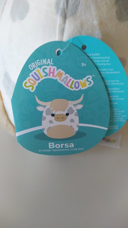 Original Squishmallow Kossa Borsa