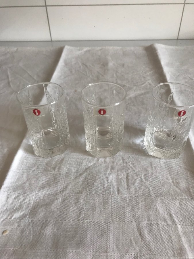 Iittala Kallinka 3 st Timo Sarpaneva se bilder