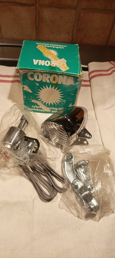 cyckellampa Corona oanvänd i originalförpackning