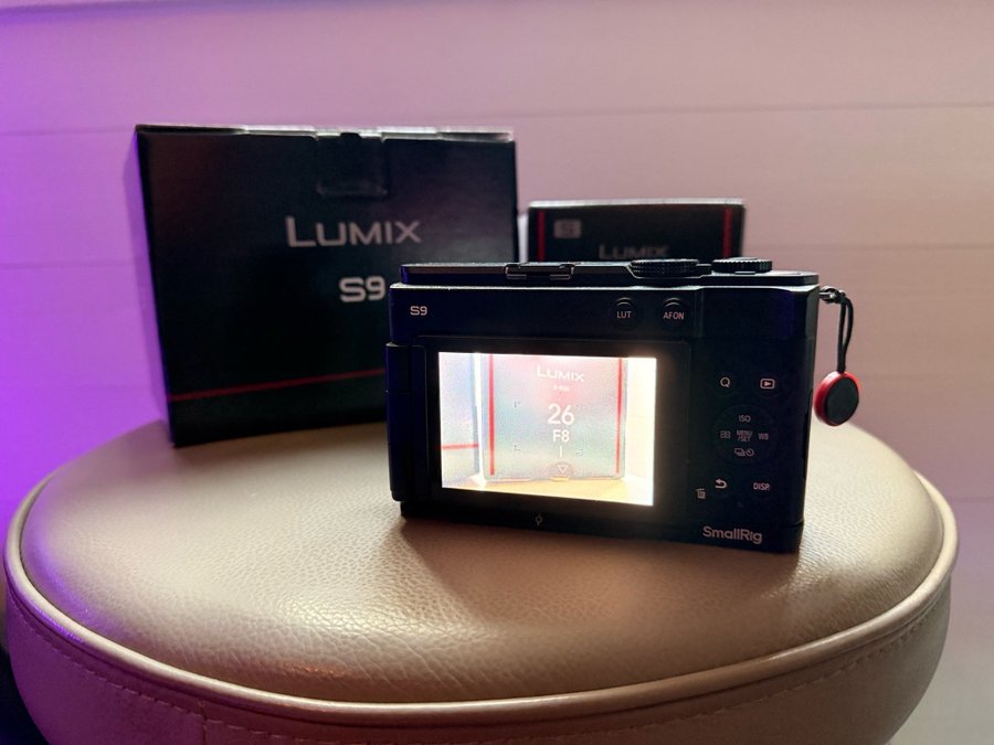 Panasonic Lumix S9 med Lumix S 26mm i nyskick